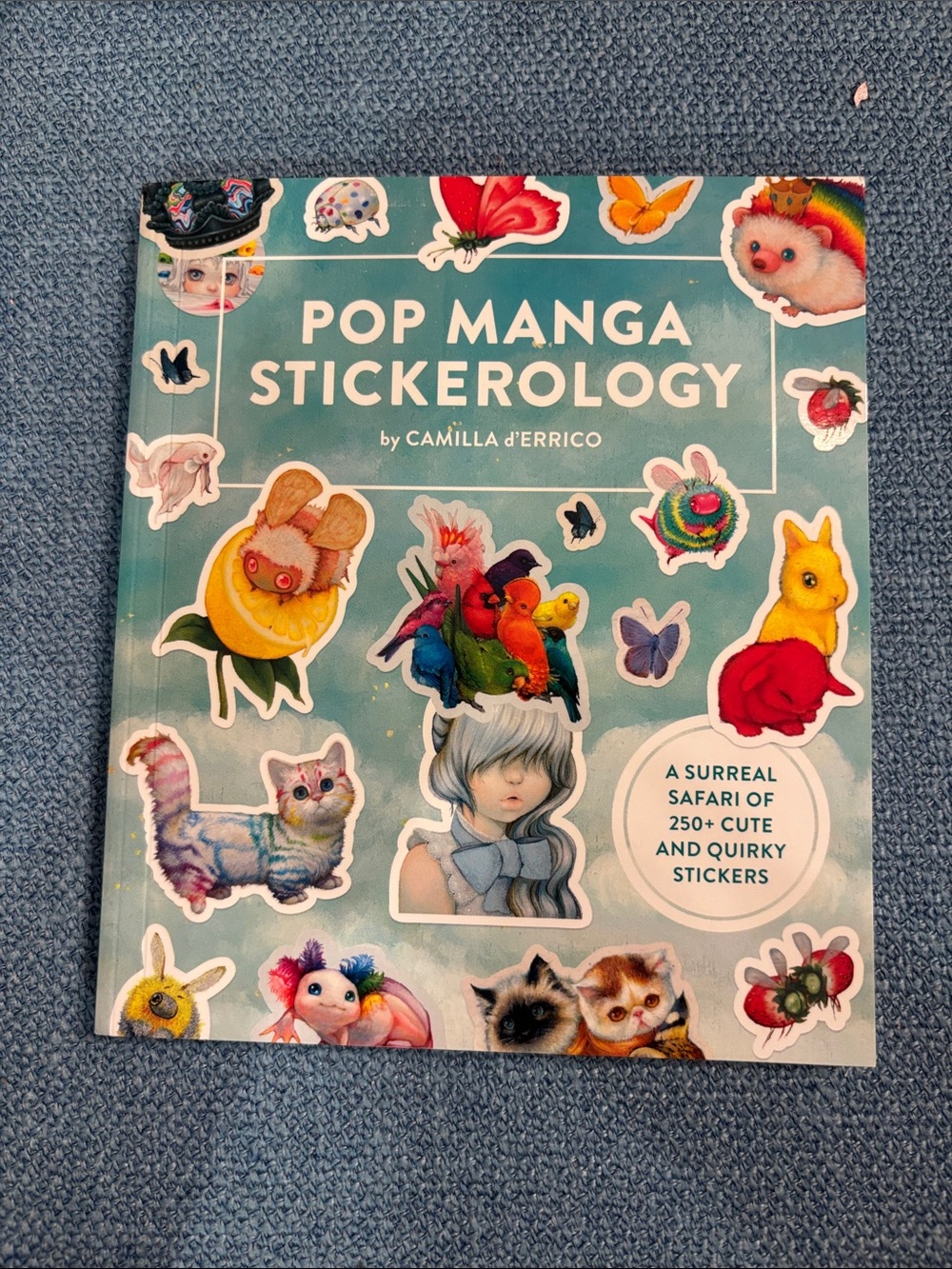 Pop Manga Stickerology Book